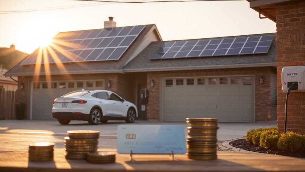 Solar EV Charging ROI: Is It Worth the Investment in 2025? stacked tou demand v2g