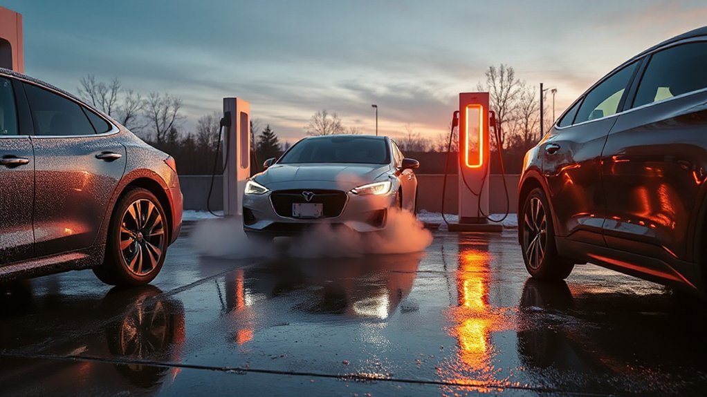 temperature dependent charging curve behavior