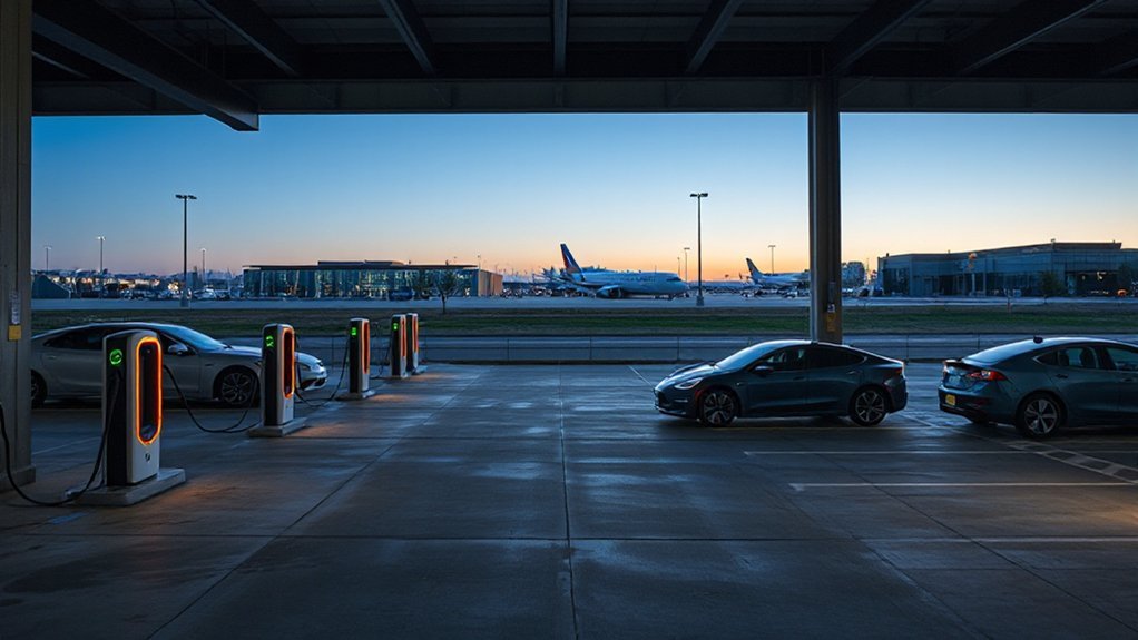 terminal garages and economy lot