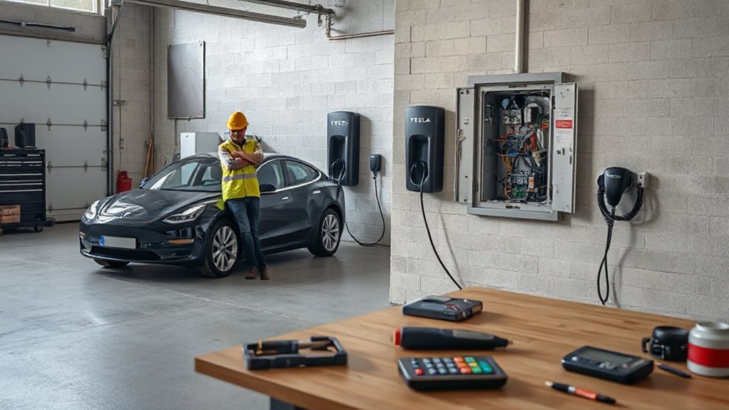 tesla home charging costs