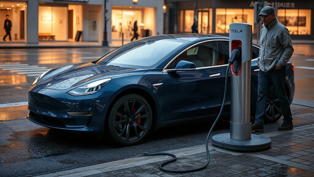 tesla stops charging prematurely