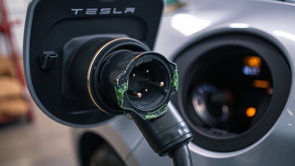 vehicle charging protection faults