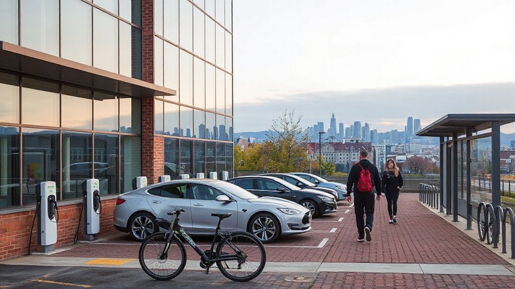 walkable transit adjacent ev housing