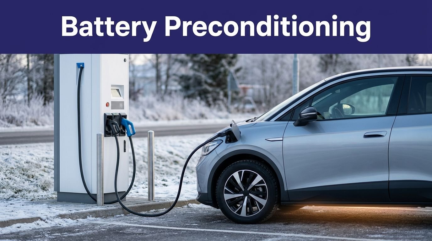 EV battery preconditioning